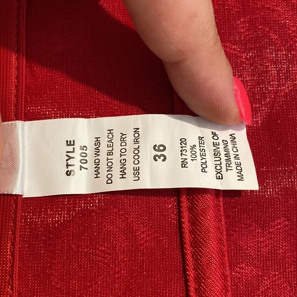 Frederick’s of Hollywood red corset 36 - Picture 9 of 11